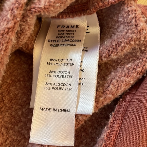FRAME Sweatshirt EUC - Picture 4 of 4